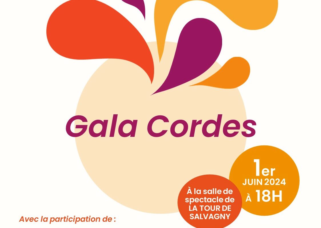 You are currently viewing 1er juin – Gala cordes